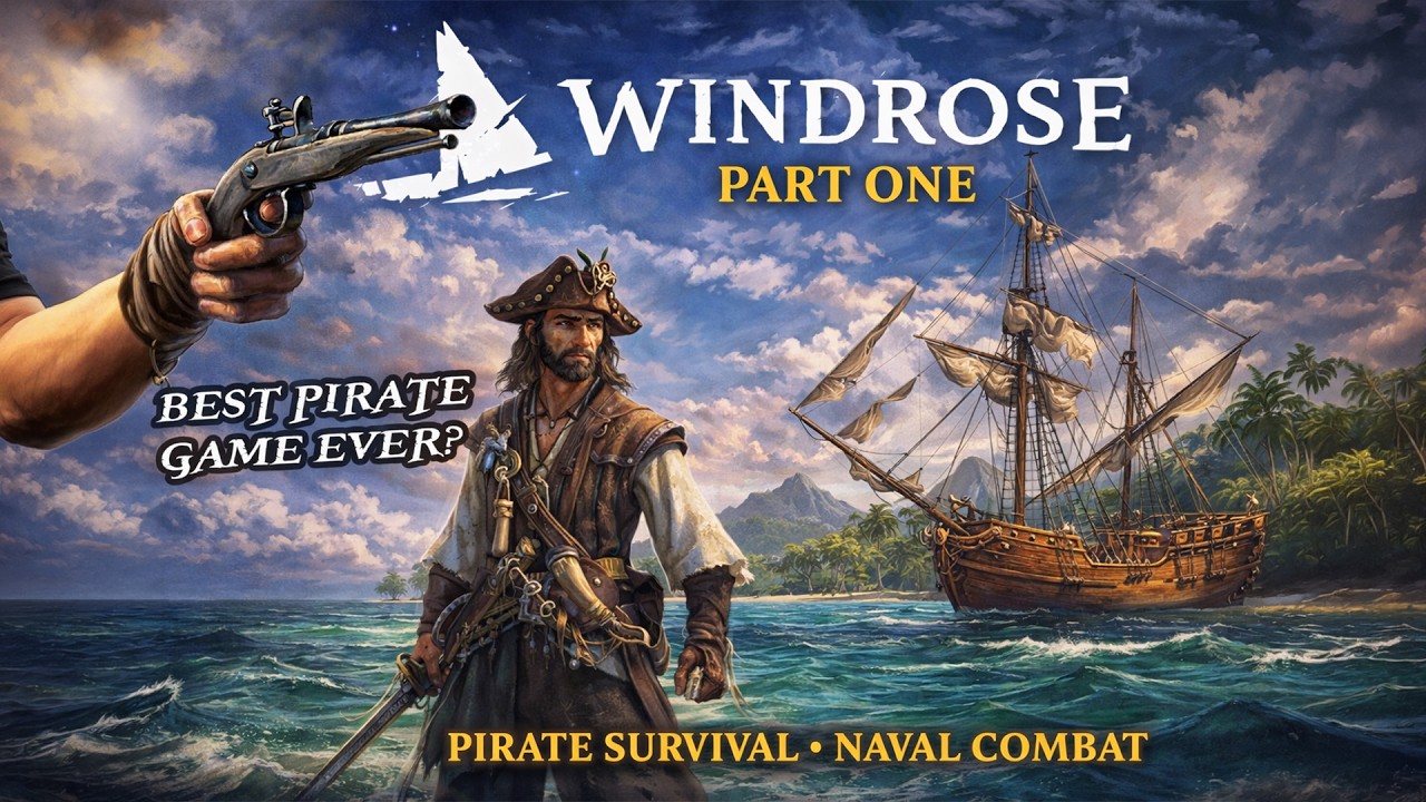 New Pirate Themed Survival Game l Windrose Demo Part One