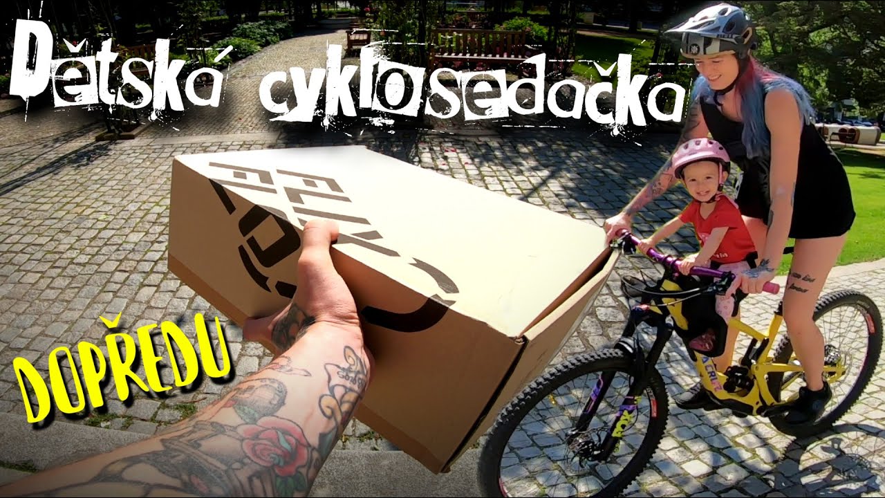 Nejlepší DĚTSKÁ CYKLOSEDAČKA - Flix Flox