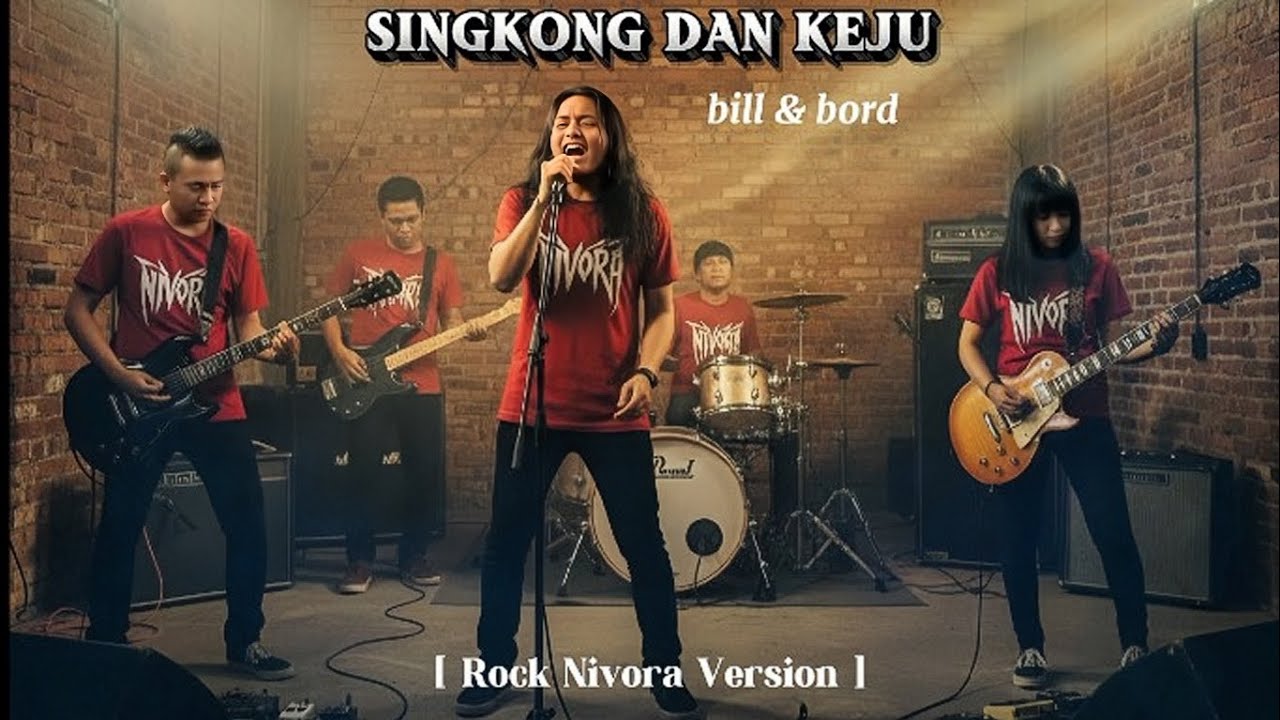 Singkong dan Keju &ndash; Bill & Brod | Rock Cover Nivora Version