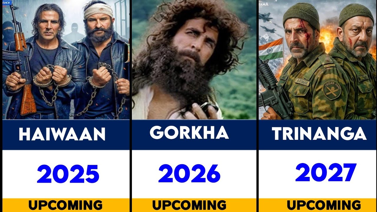 Akshay Kumar Top 15 Upcoming Movie List 2025-26-27 #akshaykumar #bollywood 