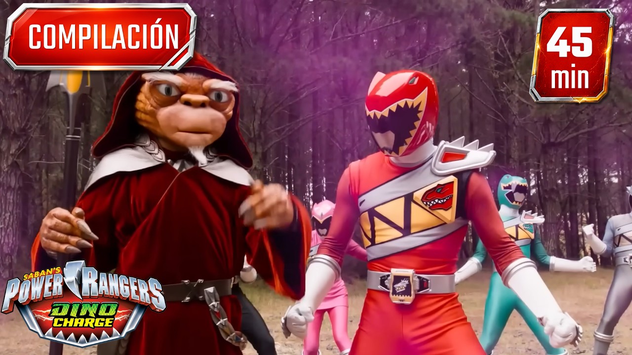Entra el Ranger Morado 🟣 🦖 Power Rangers Dino Charge | Episodios Completos 19 y 20 | Mini Película