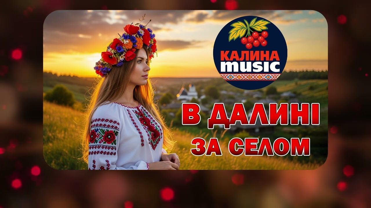 🎵Калина Music - В далені за селом [ Lyric video ]