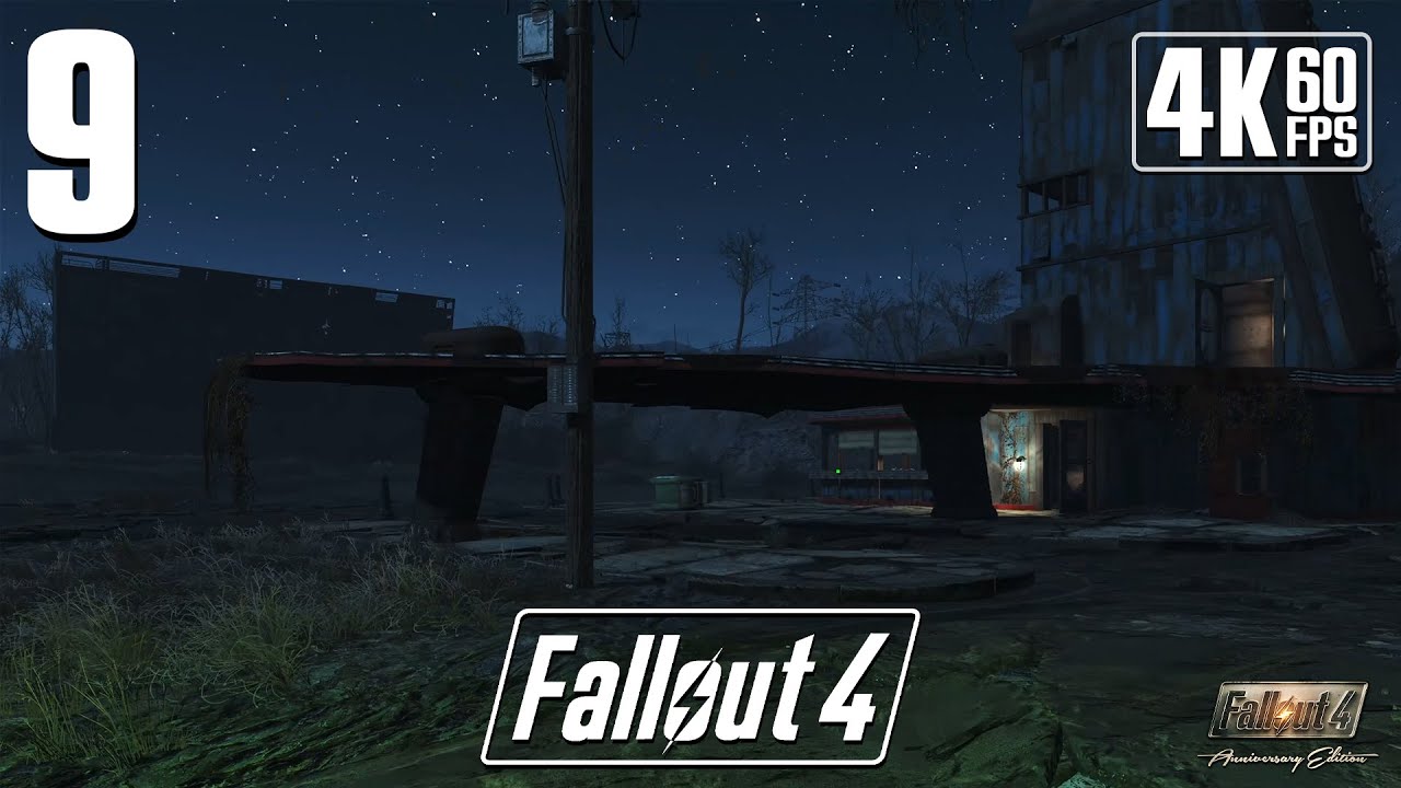 Fallout 4 (PC) - 4K60 Walkthrough Part 9 - 