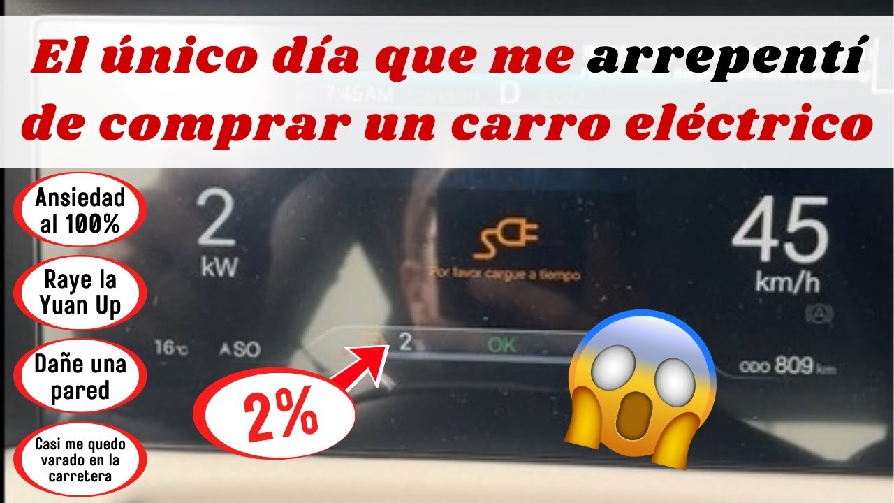 ANTES DE COMPRAR UN CARRO ELECTRICO MIRA ESTE VIDEO #byd #bydyuanup #vehiculoelectrico