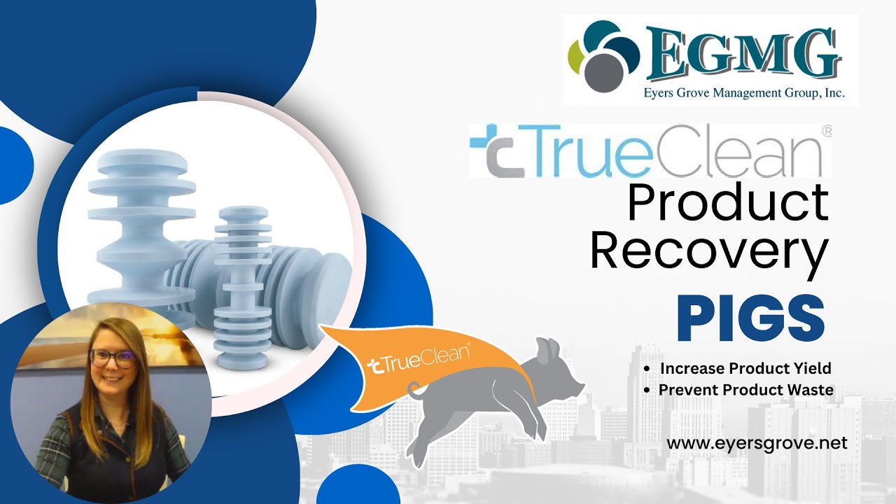 TrueClean® Product Recovery PIGS//Pipeline Pigging//Process Cleaning//Save Product & Money