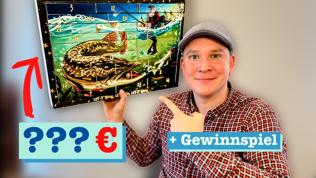 Hat sich der Hecht & Barsch Adventskalender 2023 gelohnt?