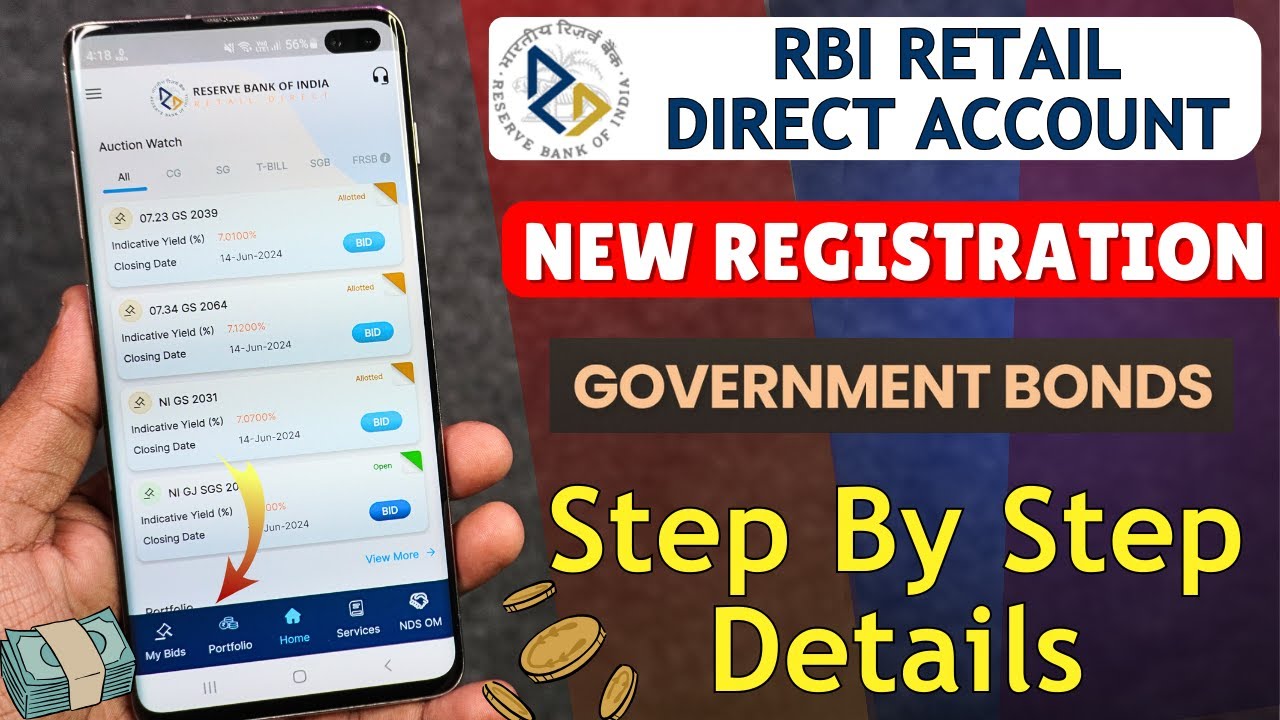 RBI Retail Direct Account Opening Process | How To Open RBI retail direct account |RGD Account Open