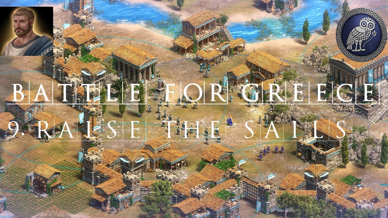 AoE2 DE Chronicles: Battle for Greece Campaign | 9. Raise The Sails