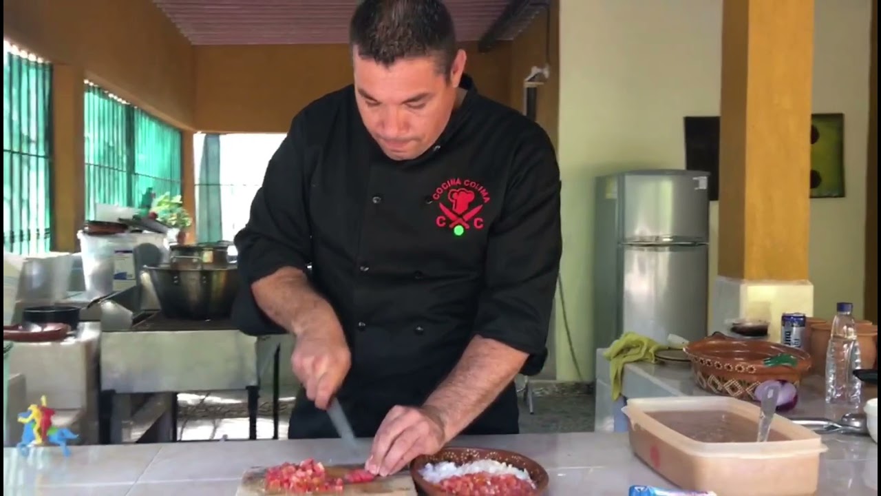 FRIJOLES PUERCOS ESTILO COCINA COLIMA/  HAY NIÑAAA