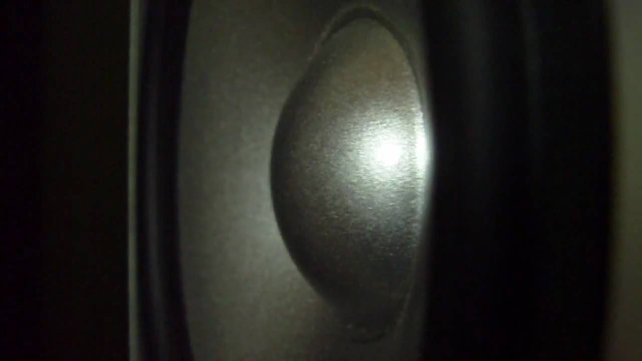 Standlausprecher Bass Test