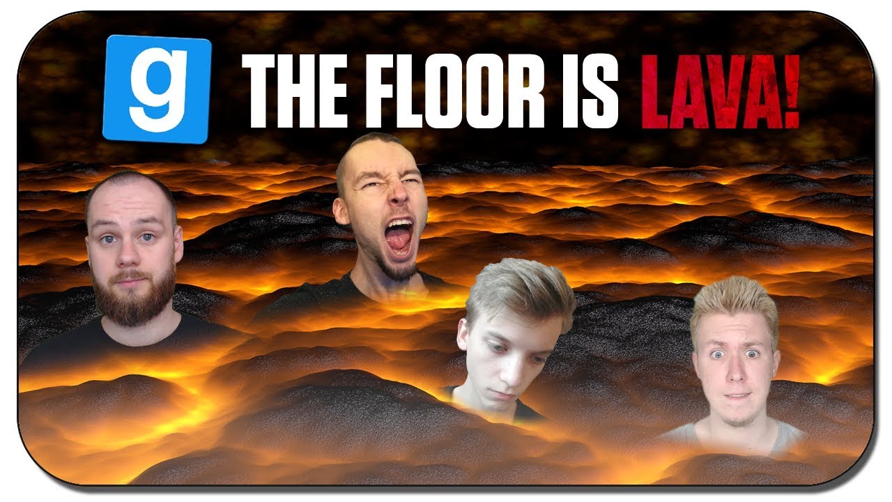 🌋 SIEMA PŁONIEMY W LAWIE! • Garry's Mod: The Floor is Lava!