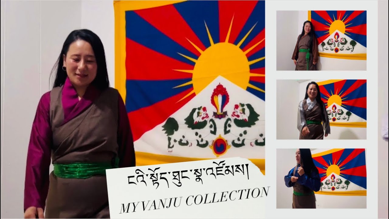 ‘’Elegant Silk Vanju Collection | Tibetan Traditional Fashion | A Blend of Tradition and Elegance!