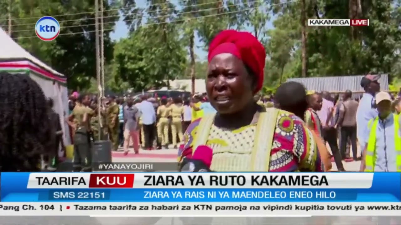 Rais Ruto aanza ziara ya siku nne Magharibi mwa Kenya