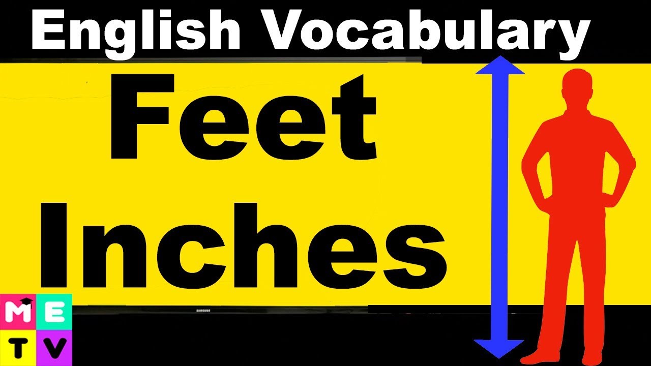 How to Measure in English | Feet and Inches 📏 | Imperial vs. Metric System