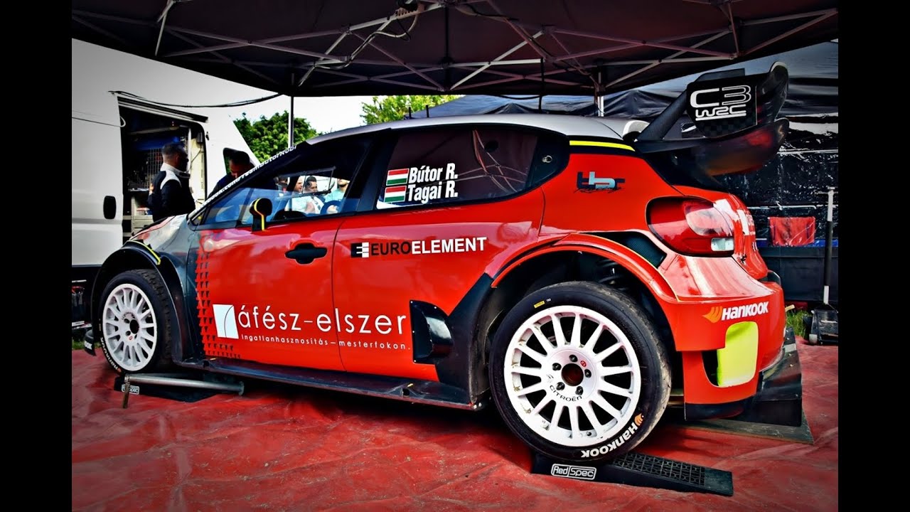 Bútor Róbert Citroen C3 WRC teszt kommentár nélkül