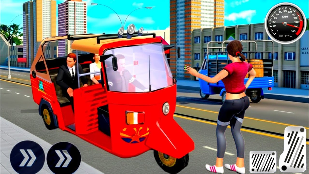 TUK TUK RICKSHAW DRIVING 3D | ANDROID GAMEPLAY 2026