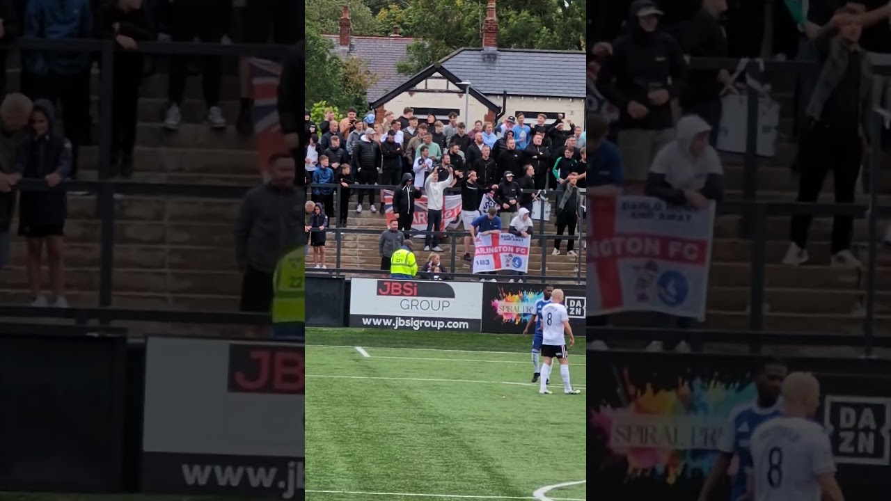 DARLINGTON FC FANS ARE CRAZY ⚽⚽ #nonleague #football #fans #sports