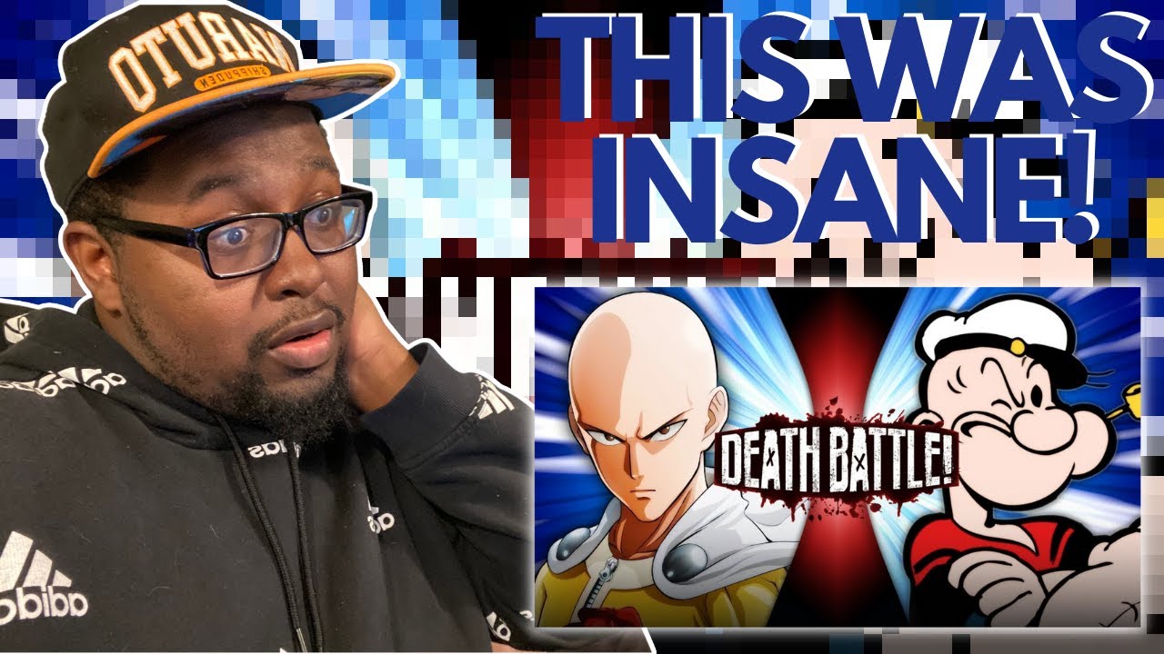 Saitama VS Popeye | DEATH BATTLE! REACTION!