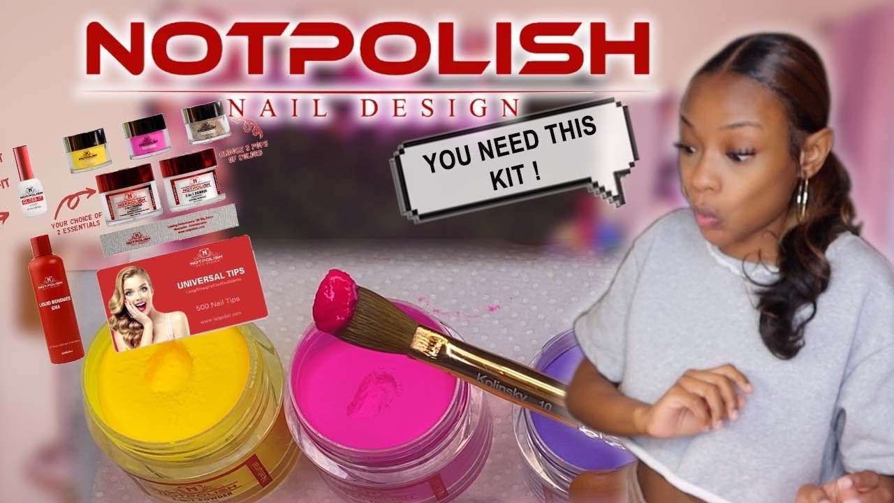 Тестирование и обзор набора для маникюра NOTPOLISH! | Серия наборов для маникюра. День 2