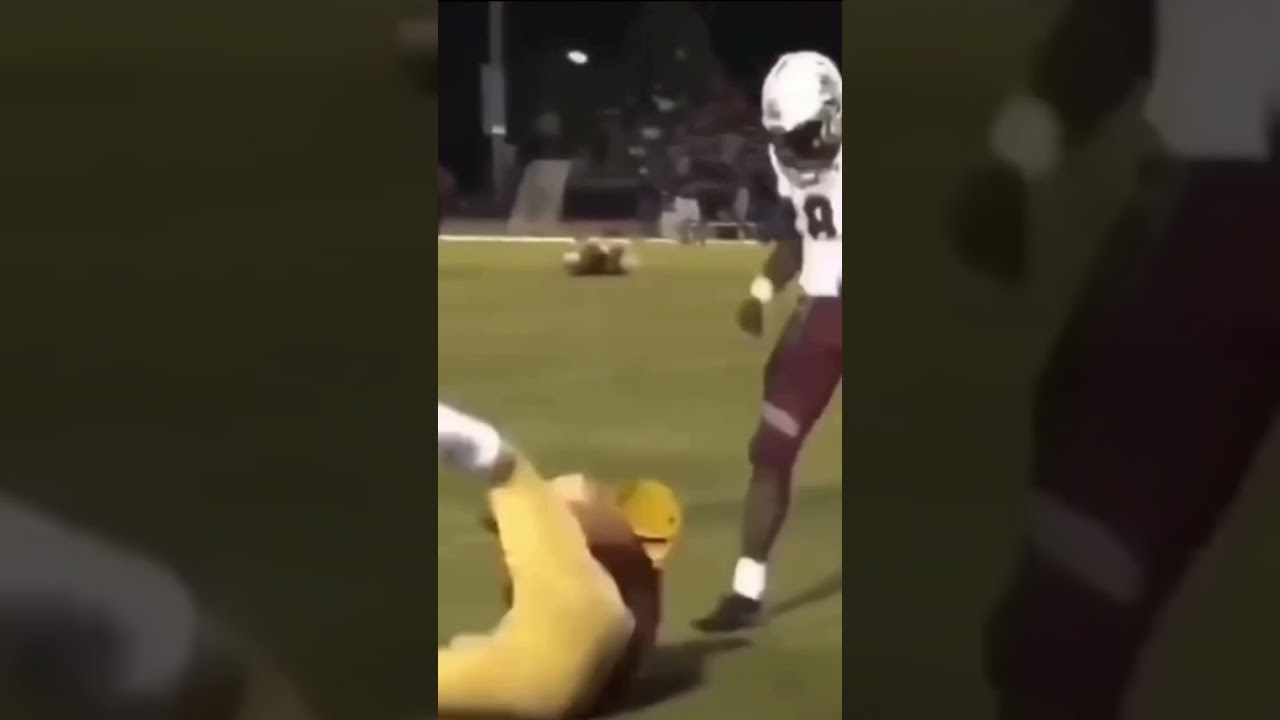 Huge high school football hits
