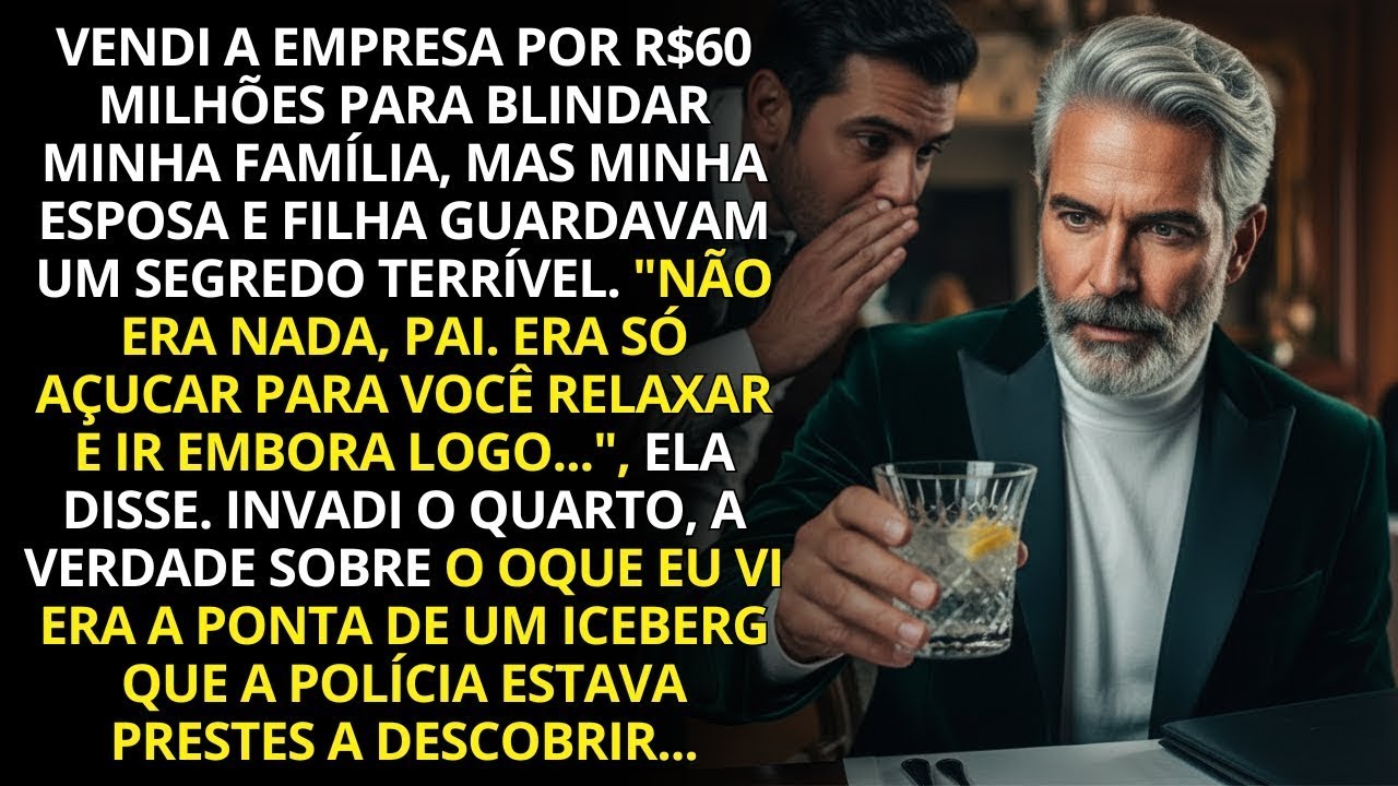 Depois de vender meu negócio por 60 milhões… o garçom falou “sua filha mexeu na minha bebida!”