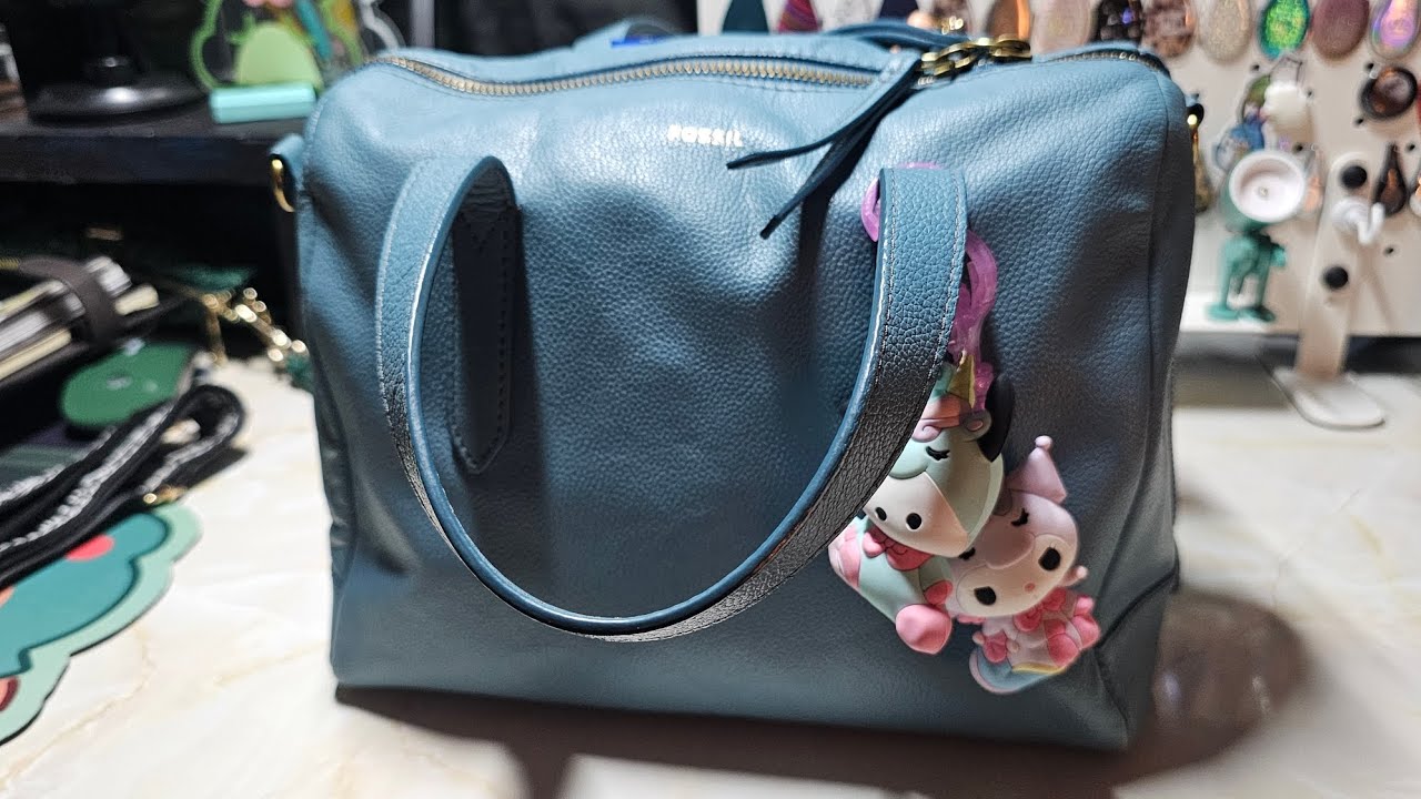 What's in my bag?: Fossil Sydney Satchel