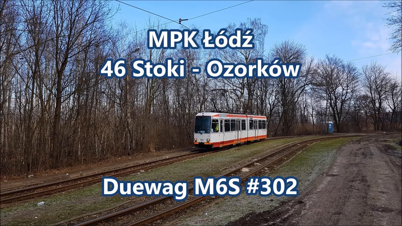 MPK Łódź - linia 46, Düwag M6S #302