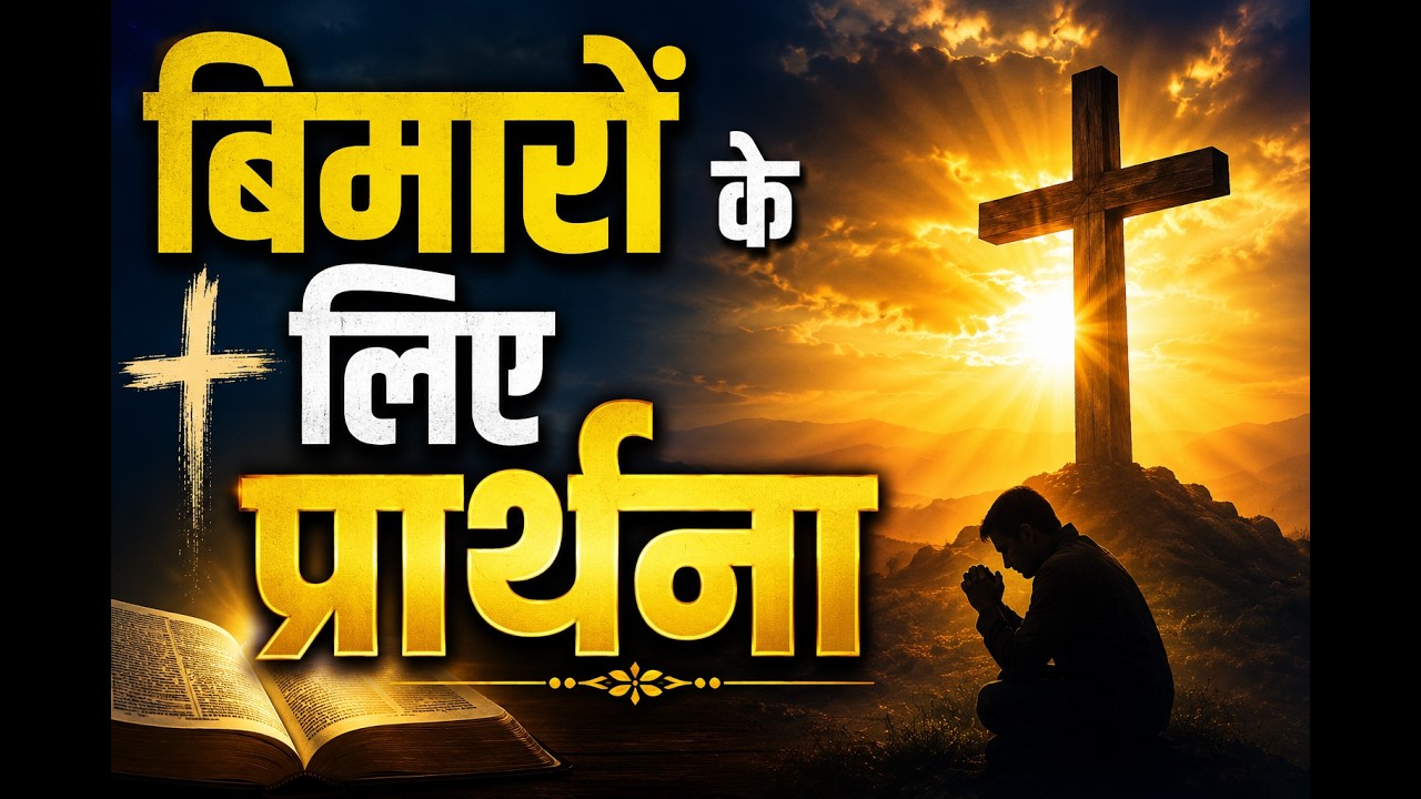 Healing Prayer | बीमारों के लिए प्रार्थना  Bro. Pk & Sis Amrita Masih || Hindi Bible message