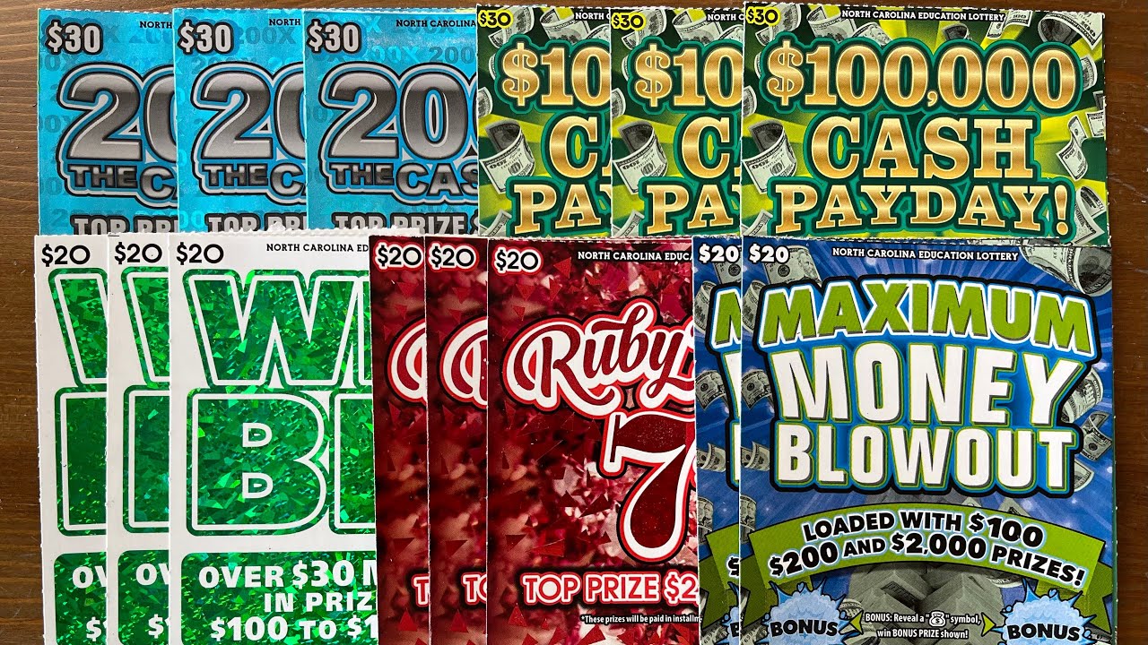 $340 North Carolina Lottery Scratch-Offs!🍀New Ticket Luck or Bust?🍀