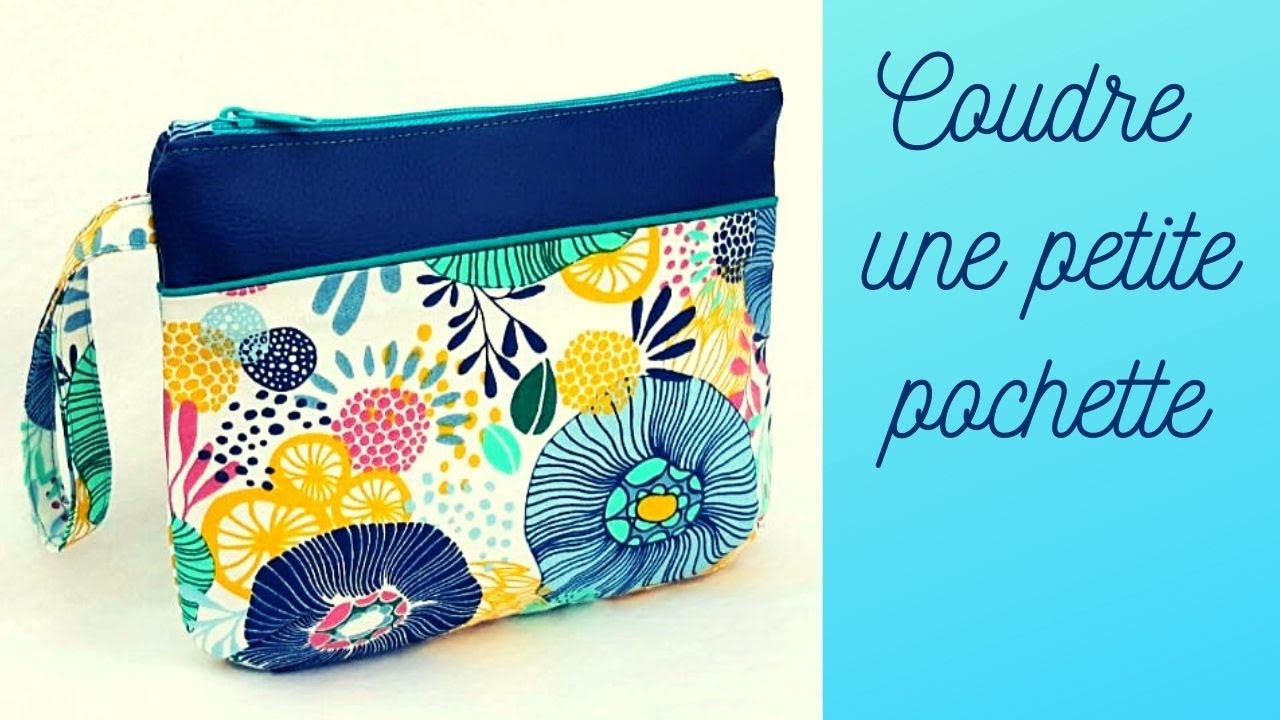 Tuto #diy débutant pour coudre une jolie petite trousse multi-usages facilement 💋