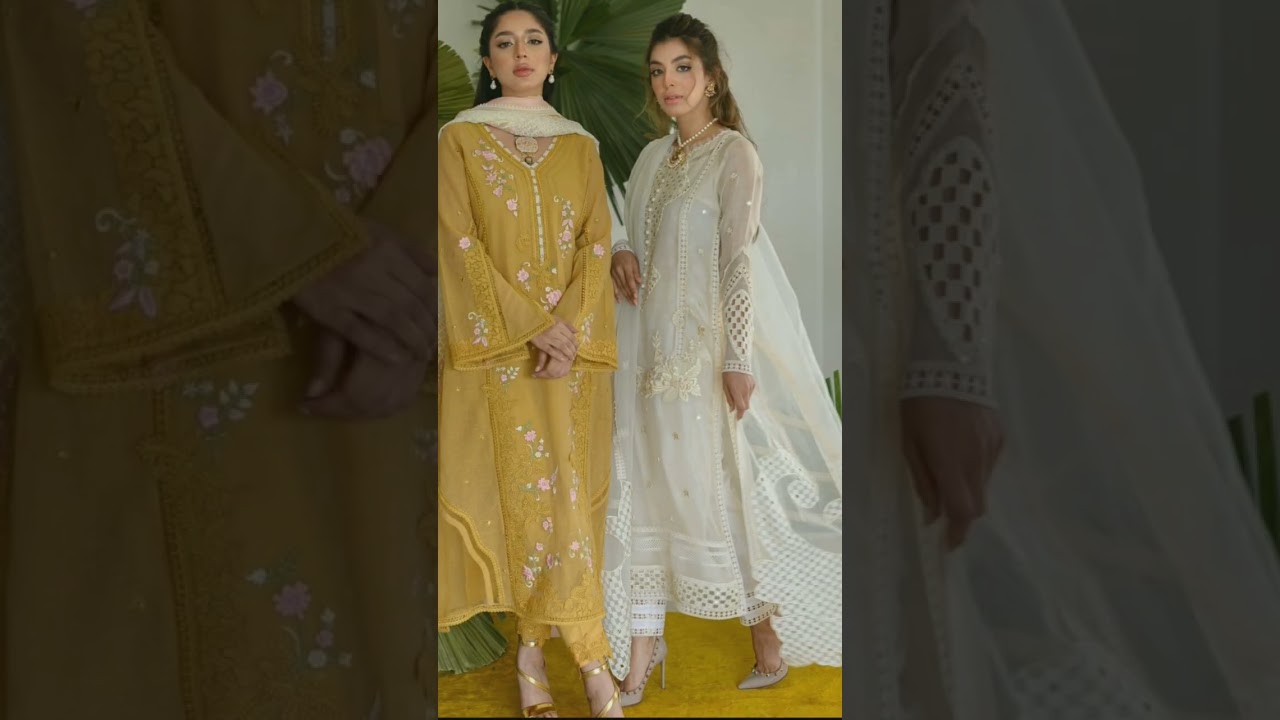 Pakistani suit design ideas ❤