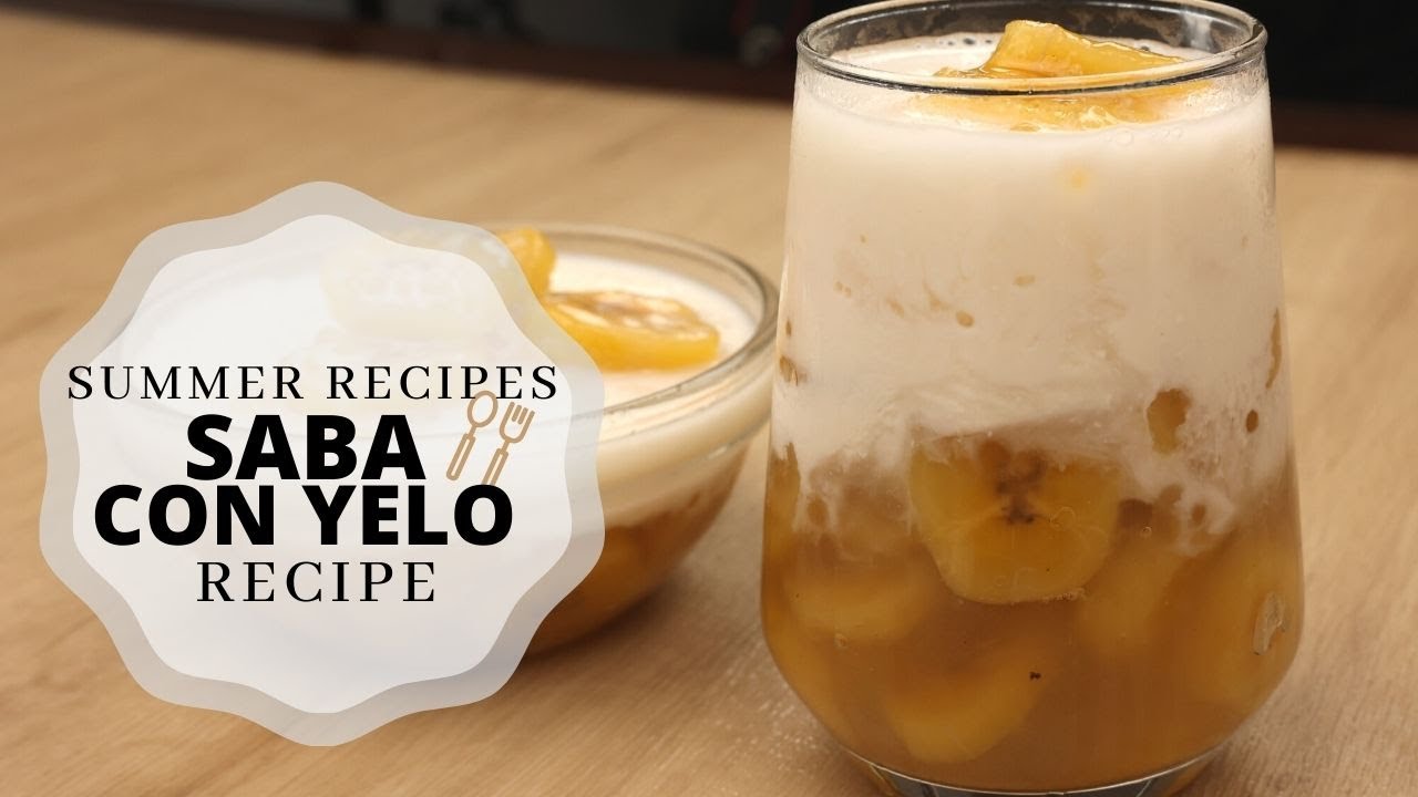 Saba Con Yelo Recipe