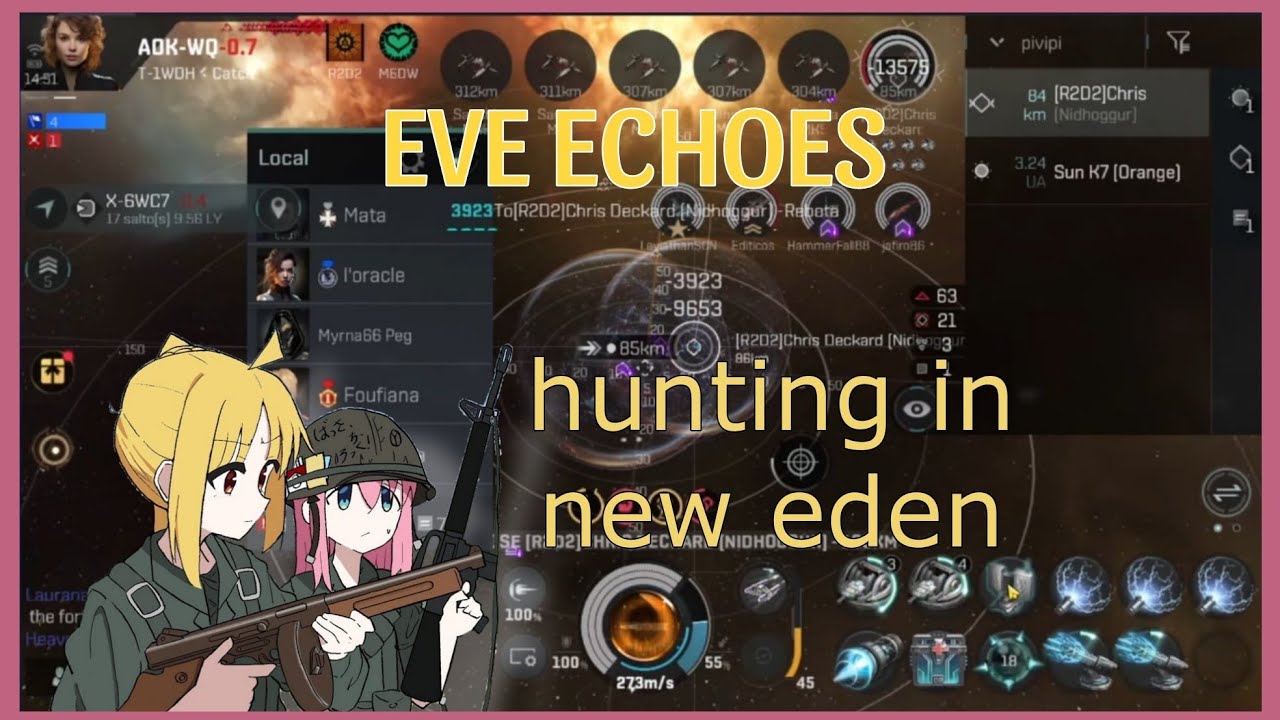 Caceria en new eden #6 - EVE ECHOES