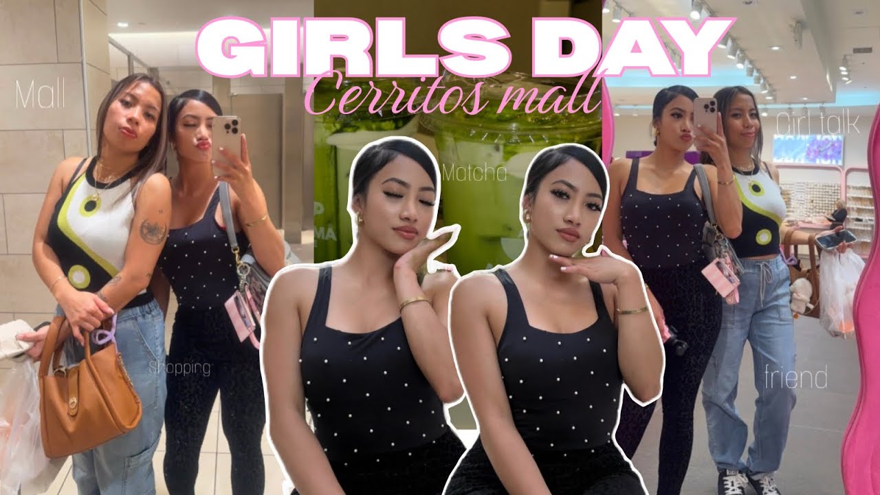 POV: Me & my friend randomly decided to romanticize a mall trip💕🎀 #cerritos#matcha#valentine