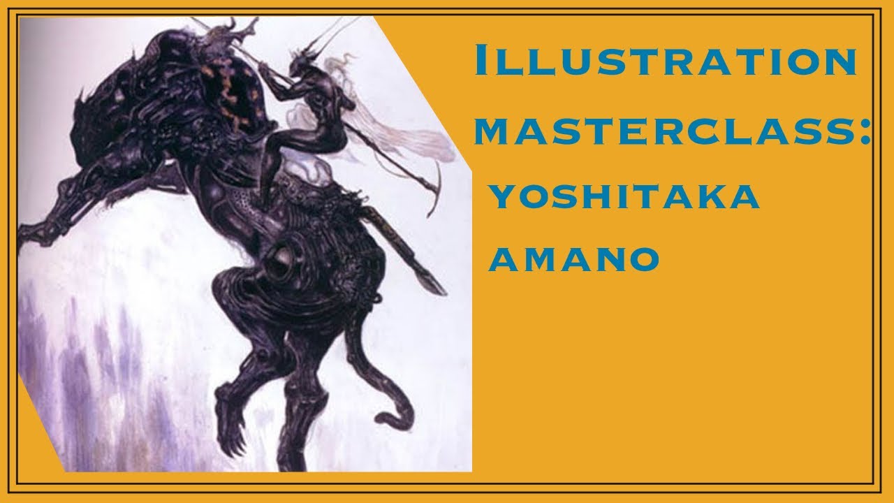 Illustration masterclass: Yoshitaka Amano