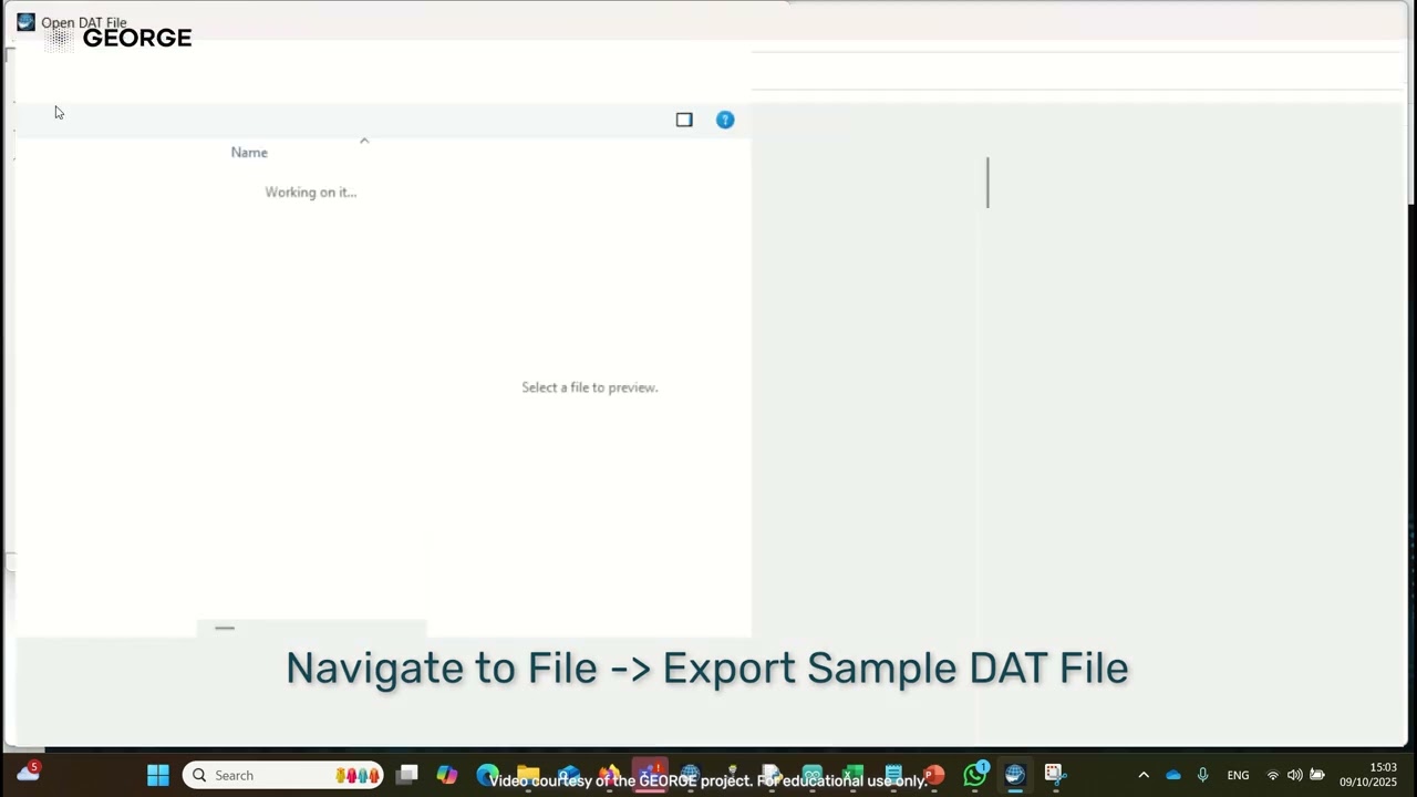 Retrieving data from CAPASOS instrument