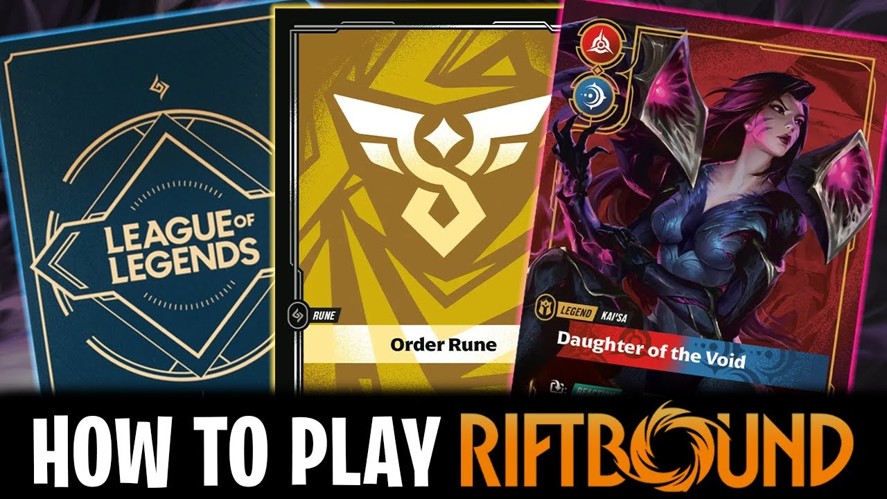 Объяснение всех правил Riftbound! Как играть в League of Legends TCG