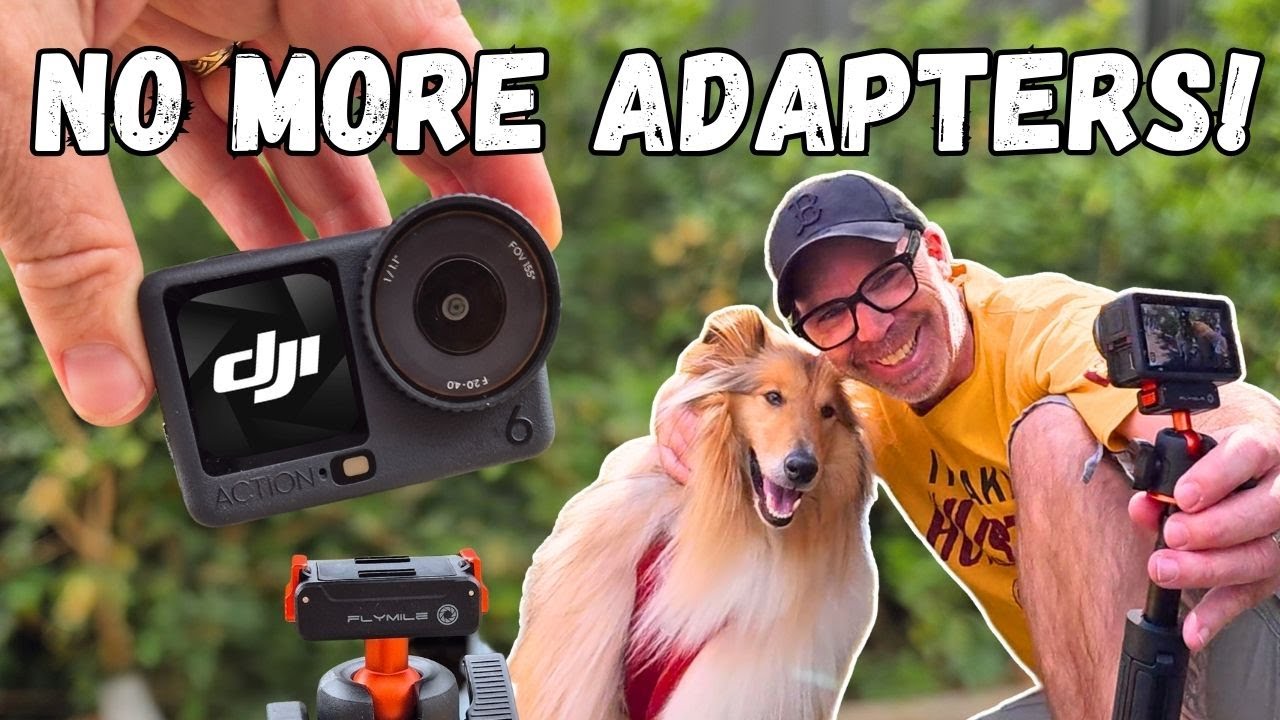 Универсальное крепление для DJI Osmo Action! 📸 Мини-штатив и селфи-палка Flymile
