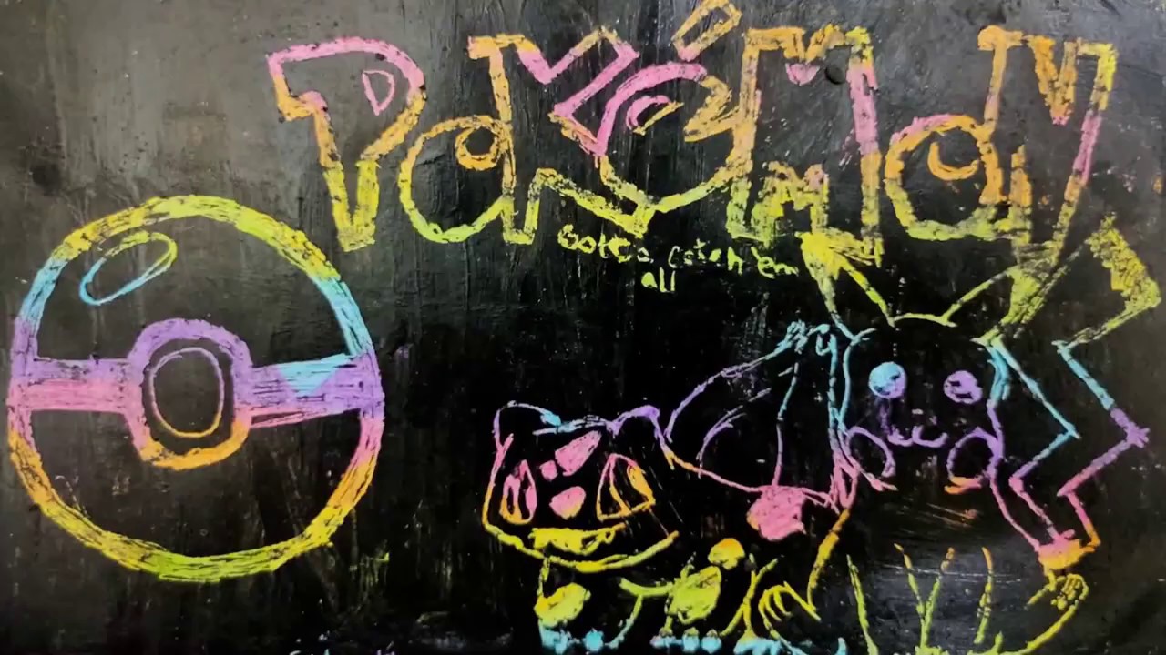 Magic scratch technique pokemon for kids..