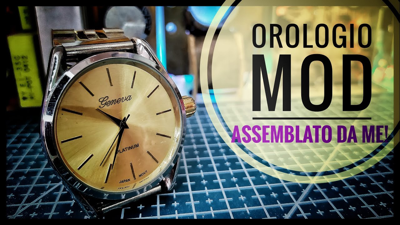 Recensione orologio MOD assemblato da me (il secondo). Un dress Watch perfetto. orologio elegante