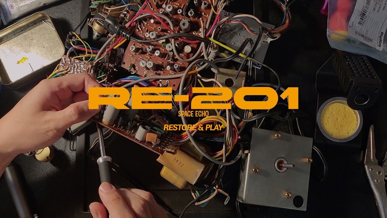 Roland RE-201 Space Echo Restoration EP.02 — Full Recap