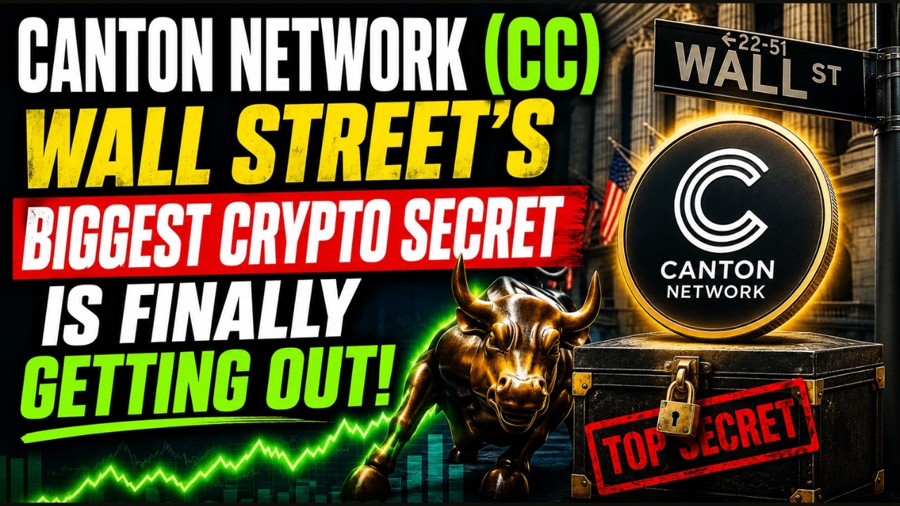 Canton Network (CC): Wall Street's Biggest Crypto Secret Is Finally Getting Out!