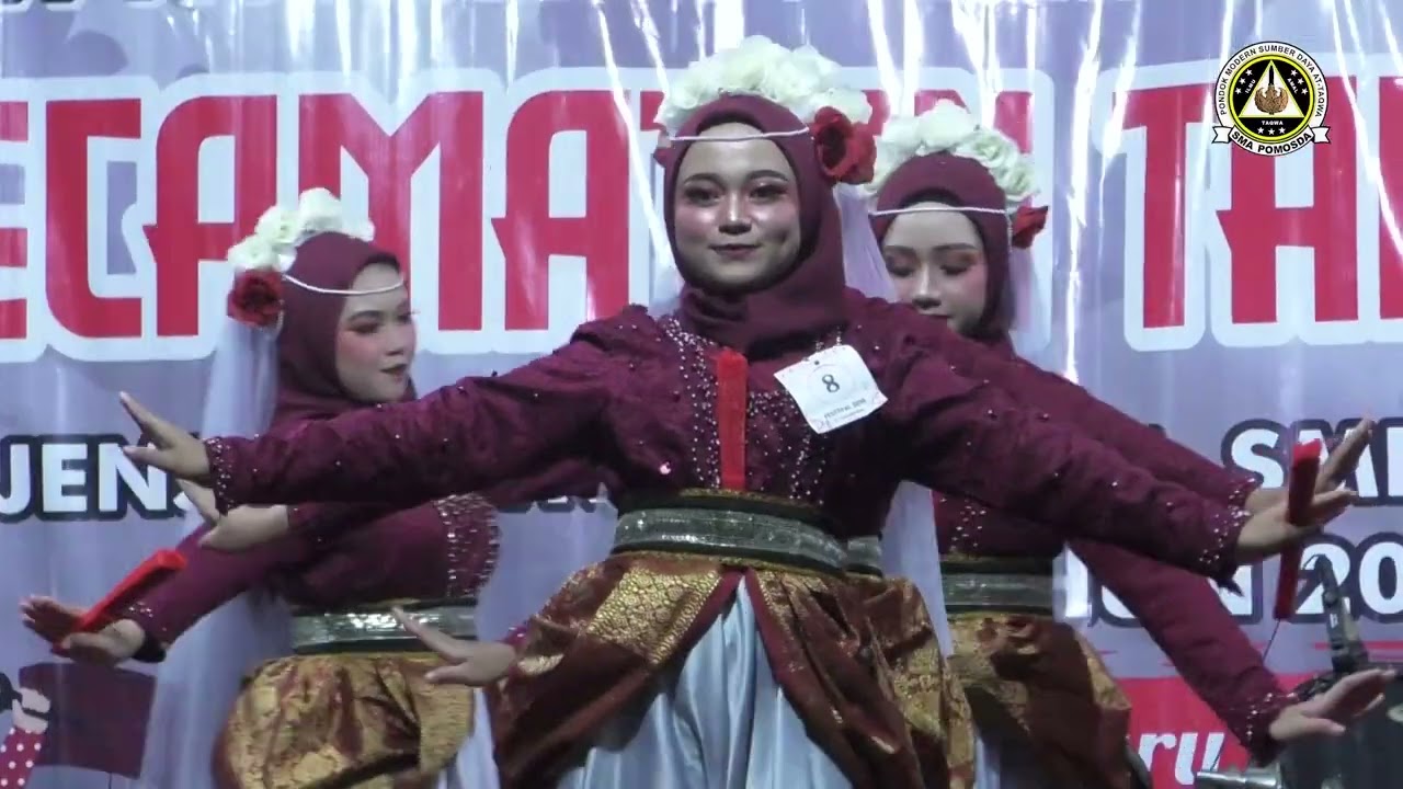 Tari Giri Sholawat ( Ekstrakurikuler Tari SMA POMOSDA )
