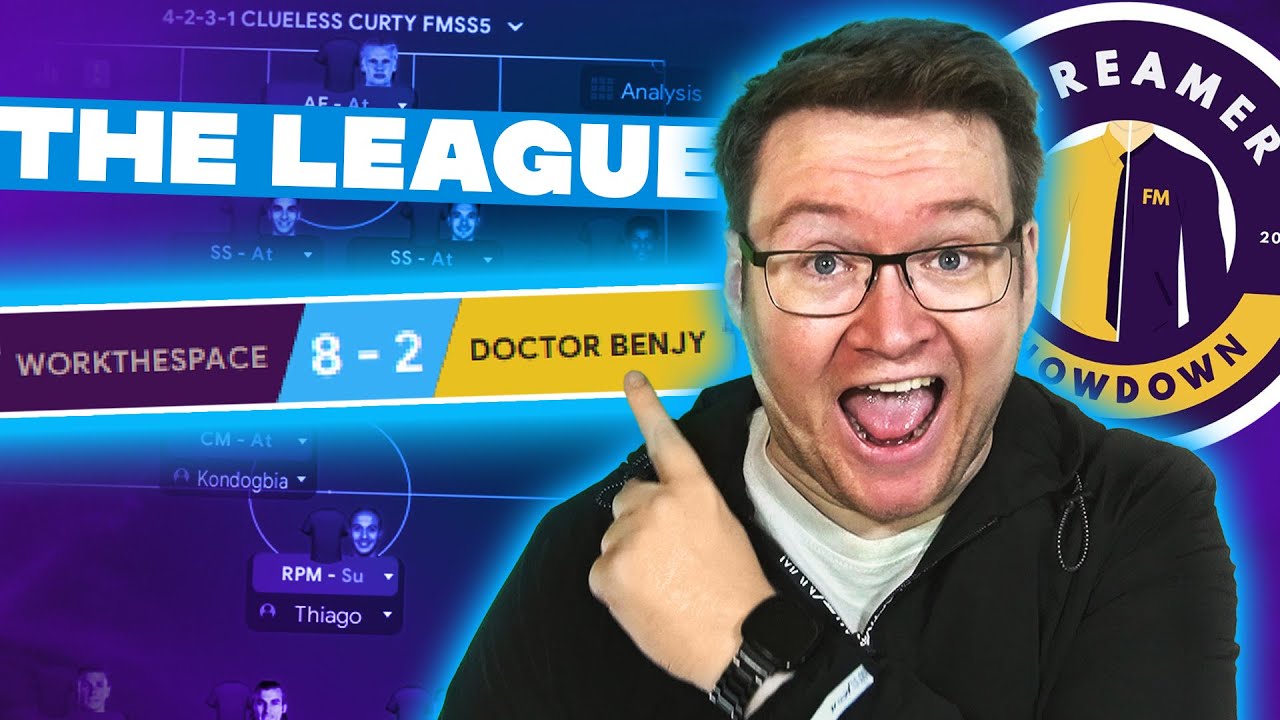 My Biggest Football Manager PvP Win EVER...  | FM22 Streamer Showdown S5 - League Stage
