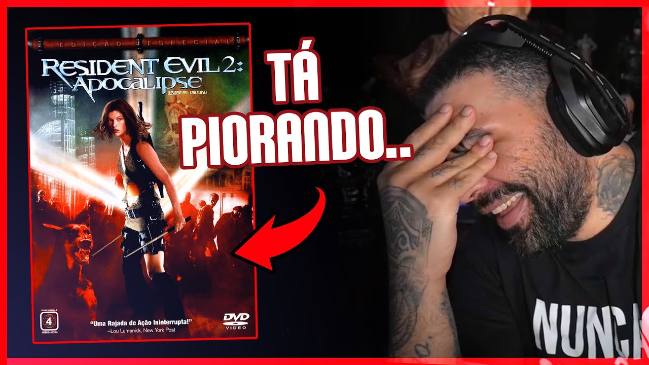 AS COISAS ESTÃO PIORANDO KKKKKKKKKK - (RESIDENT EVIL 2 APOCALYPSE) - RESENHA