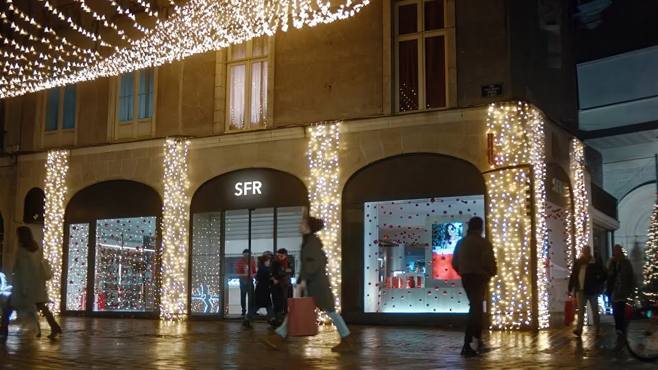 Publicité SFR Noël 2023