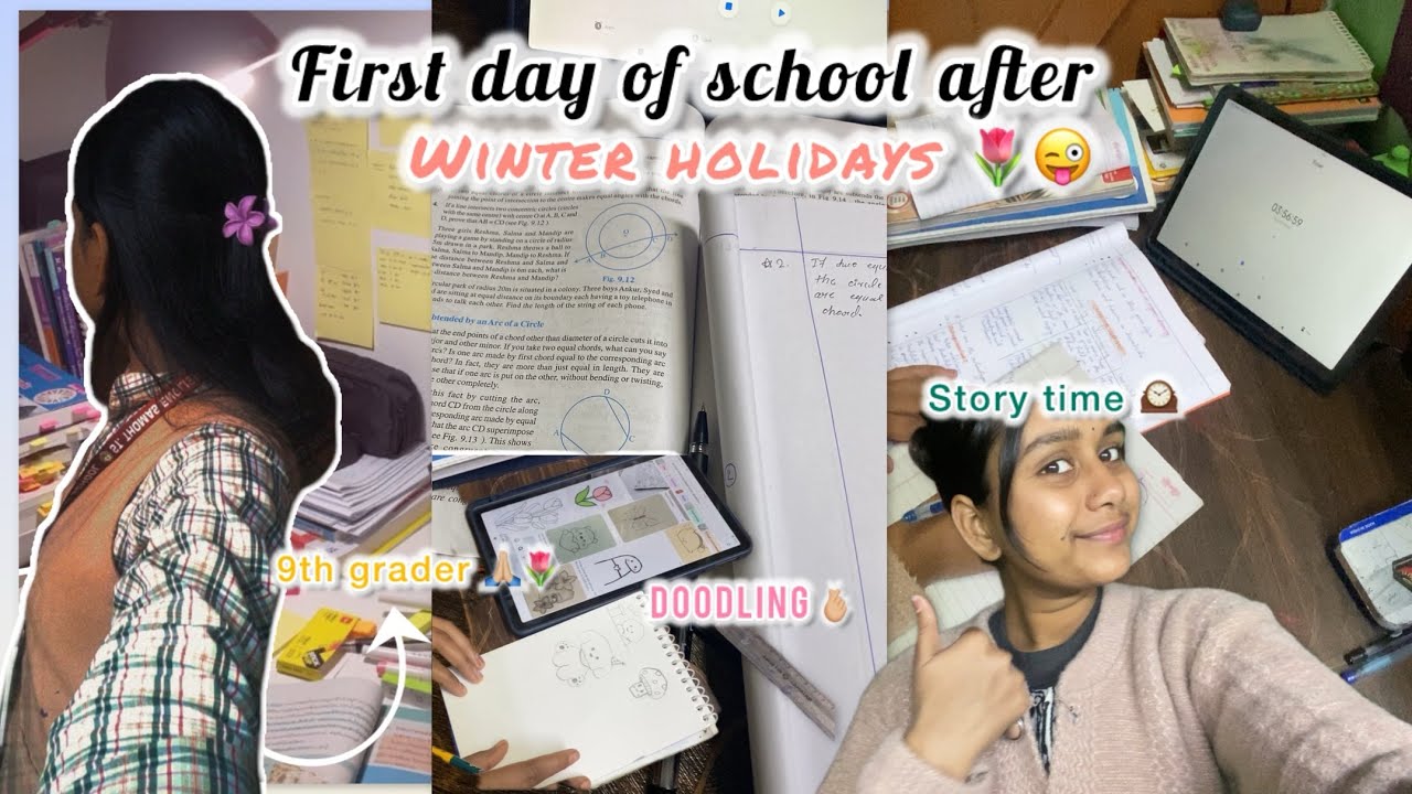 School Routine as a 9th grader 🌷❣️ Story ⏲️ | *Realistic* 🤗