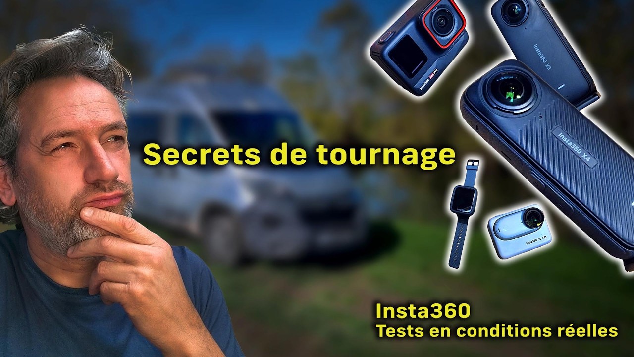 Insta360 X4 - X3 - Ace Pro - Go3s - TESTS ! ON FAIT LE POINT ! @Insta360   #insta360  Voyage Voyages