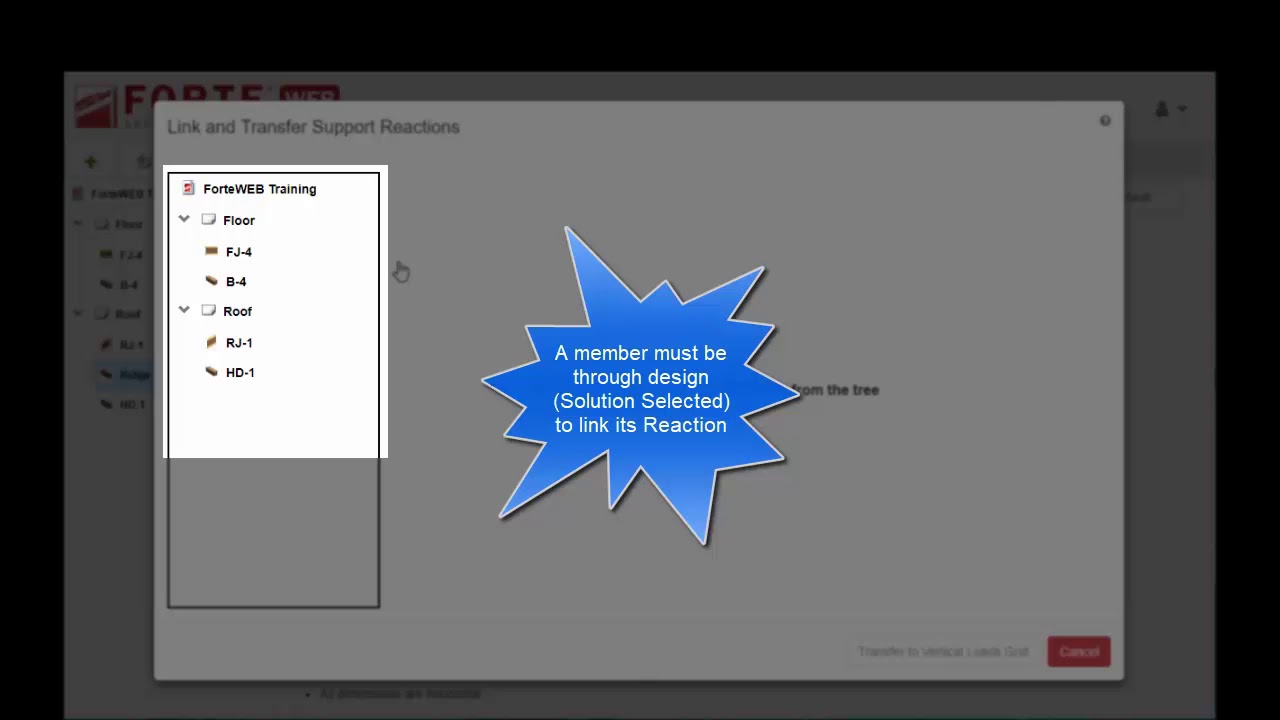 ForteWEB Training: Load Linking