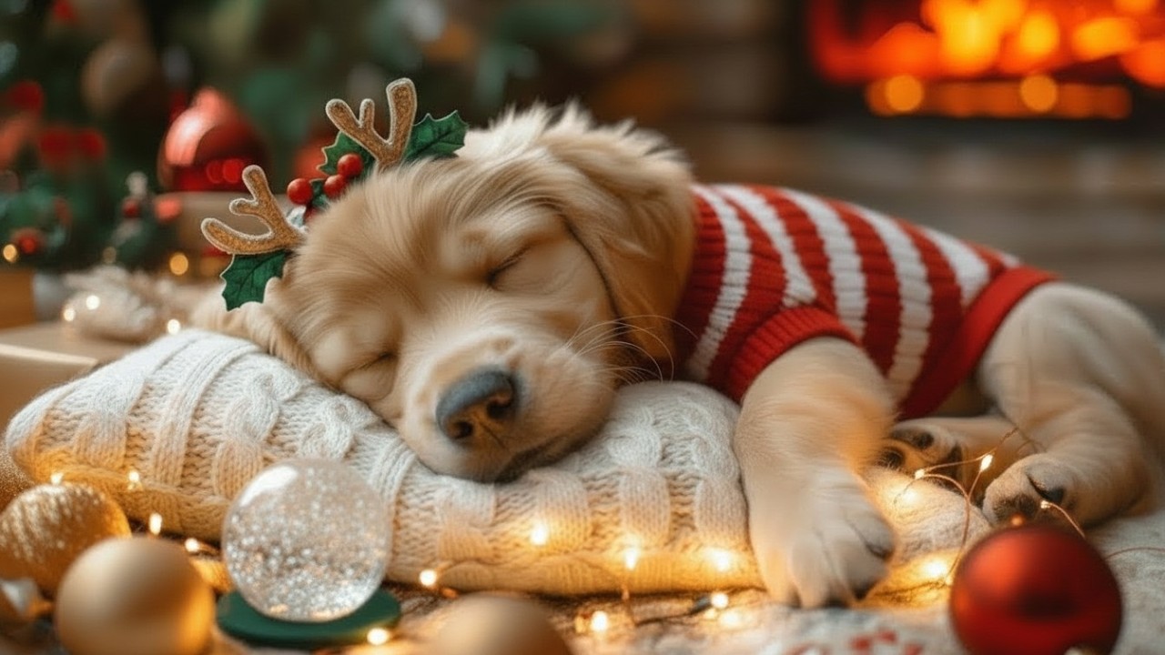 24 Hours of Relaxing Music🐶Deep Sleep Puppy Calm Music🐶🎵Dog Separation Anxiety Music #dogmusic